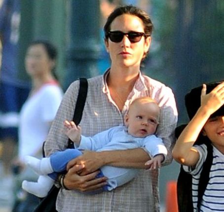 Jennifer Connelly and daughter Agnes Lark.