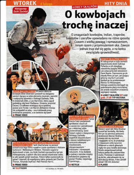 Cat Ballou - Tele Tydzień Magazine Pictorial [Poland] (31 January 2025)