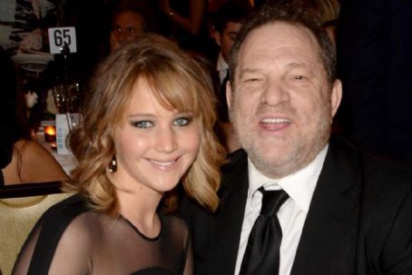 Jennifer Lawrence and Harvey Weinstein