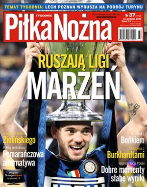 Wesley Sneijder - Piłka Nożna Magazine [Poland] (14 September 2010)