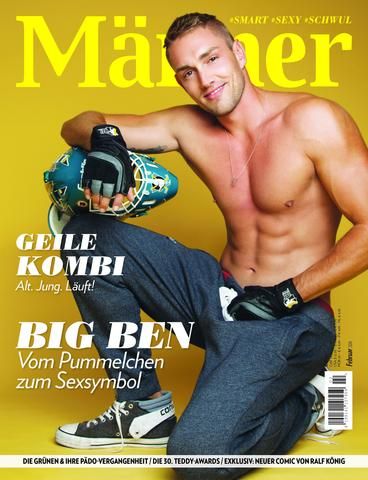Ben Dingenskirchen - Männer (I) Magazine Cover [Germany] (February 2016)