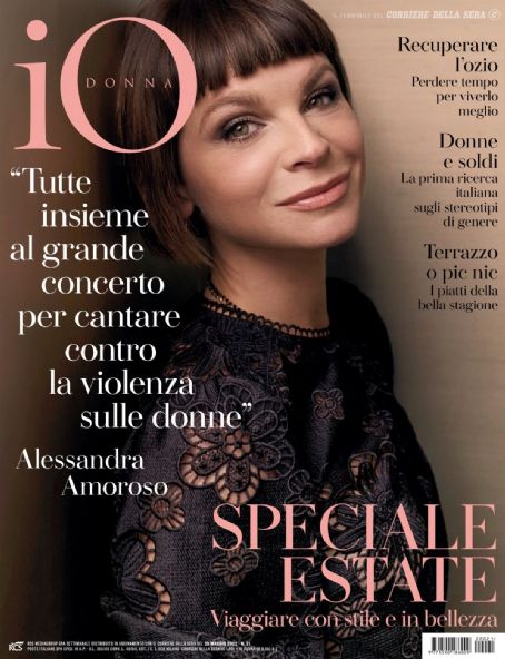 Alessandra Amoroso, Io Donna Magazine 28 May 2022 Cover Photo - Italy