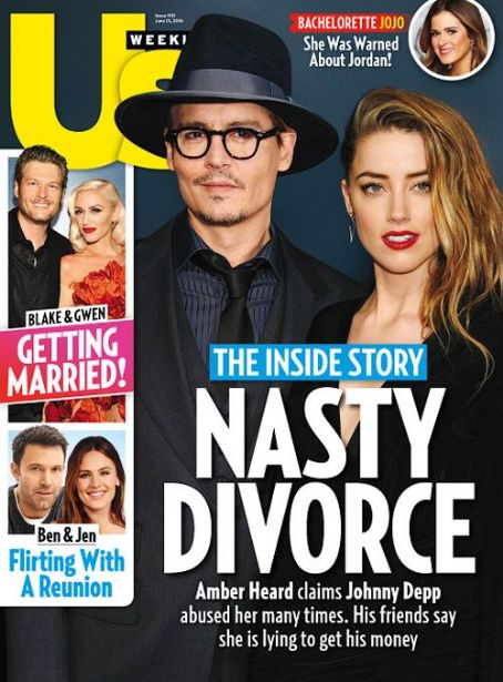 Johnny Depp, Amber Heard, Amber Heard and Johnny Depp, US Weekly ...