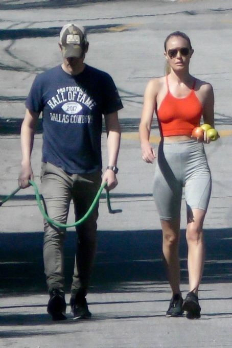 Kate Bosworth – Walk with her husband Micheal Polish in LA