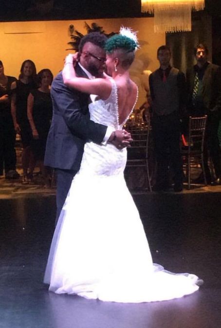 Cedric Alexander and Aerial Monroe