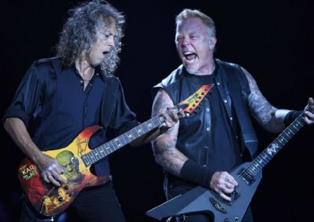 Metallica live Festival d'été de Québec on July 14, 2017