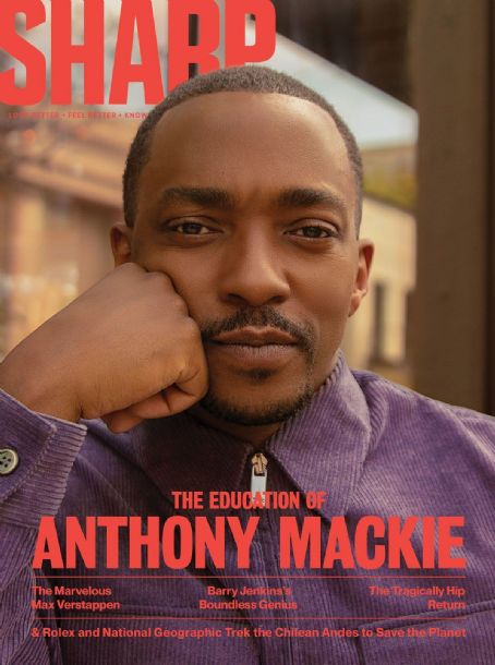 Anthony Mackie, Sharp Magazine June 2021 Cover Photo - Canada