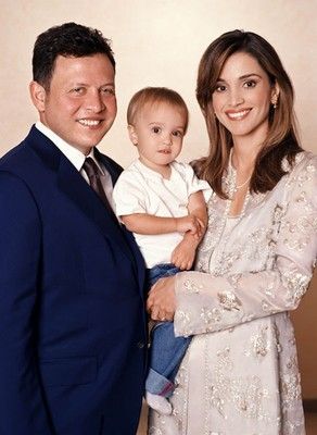 Abdullah II King Of Jordan and Queen Rania
