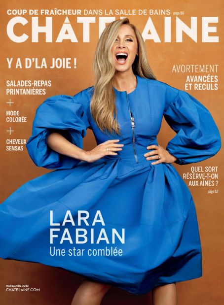 Lara Fabian - Chatelaine Magazine Cover [Canada] (March 2022)