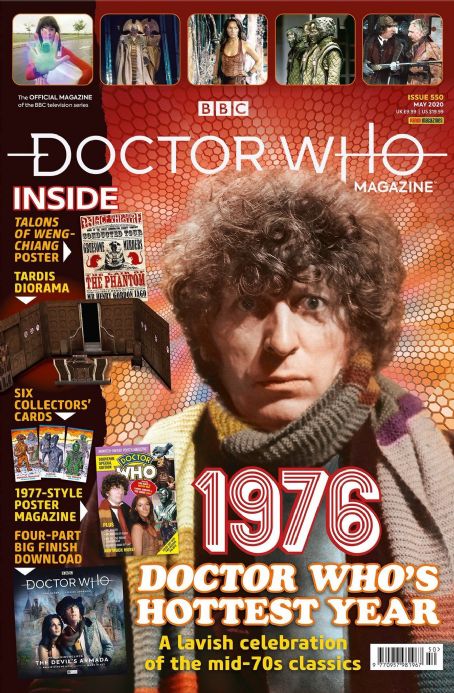 Tom Baker, Doctor Who Magazine Magazine 02 April 2020 Cover Photo ...