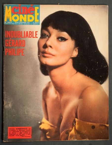 Helga Sommerfeld, Cinemonde Magazine 23 November 1965 Cover Photo - France