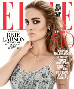 Brie Larson, Elle Magazine March 2016 Cover Photo - United States