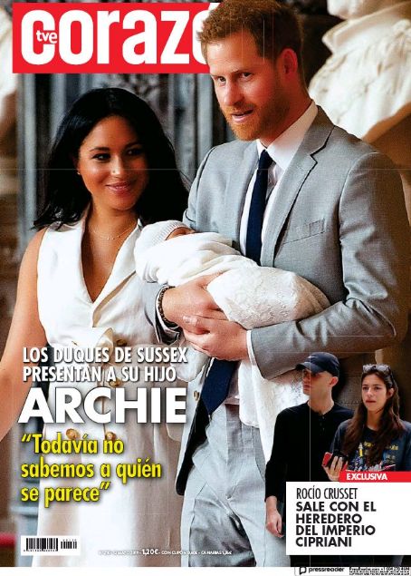 Meghan Markle - Hoy Corazon Magazine Cover [Spain] (12 May 2019)