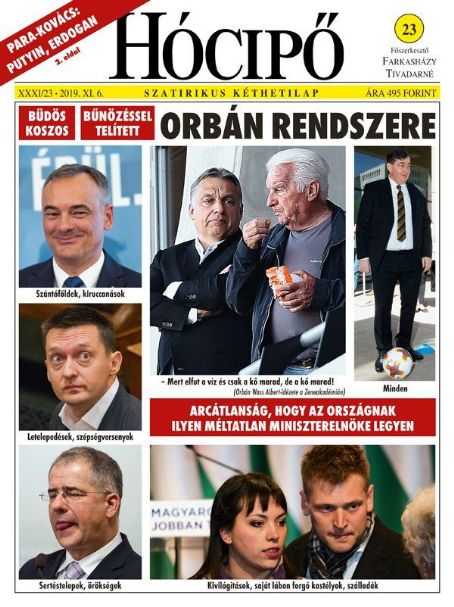 Hócipő - Hócipő Magazine Cover [Hungary] (6 November 2019)