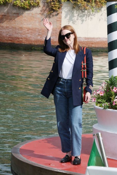 Julianne Moore – Ahead of 2022 Venice International Film Festival – Italy