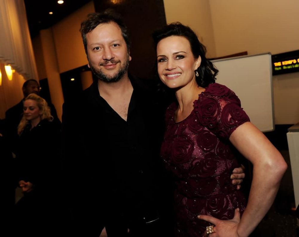 Carla Gugino and Sebastian Gutierrez