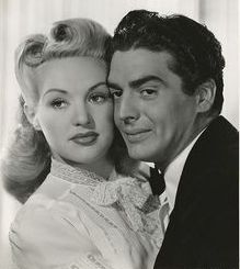 Betty Grable and Victor Mature