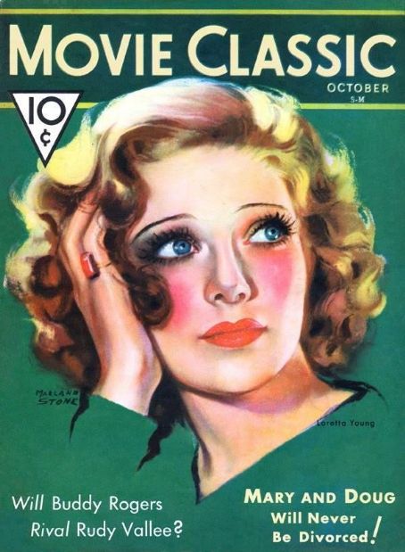 Loretta Young, Movie Classic Magazine October 1931 Cover Photo - United ...