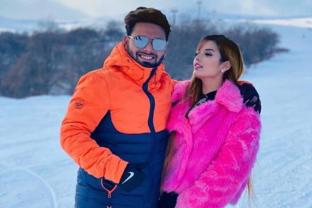 Rishabh Pant and Isha Negi