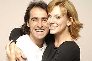 Carol Hubner and Fernando Meligeni