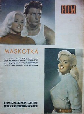 Diana Dors - Film Magazine Cover [Poland] (22 February 1959)