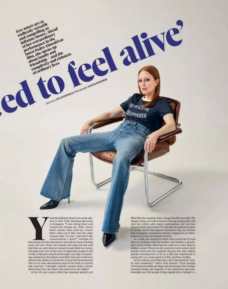 Julianne Moore – The Observer Magazine (October 2024)