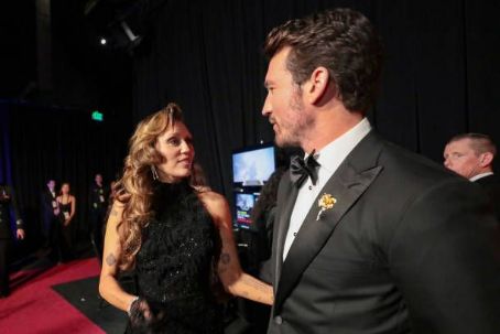 Miley Cyrus and Miles Teller - The 97th Annual Academy Awards