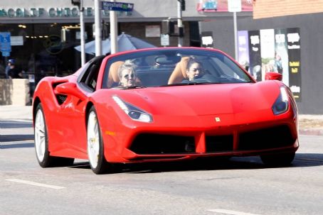 Vanessa Hudgens – Leaving Dogpound gym in her red Ferrari | Vanessa ...