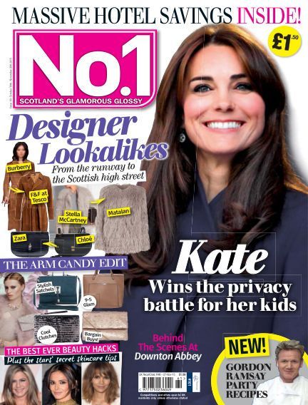 Catherine Duchess of Cambridge - No.1 Magazine Cover [United Kingdom] (30 October 2015)