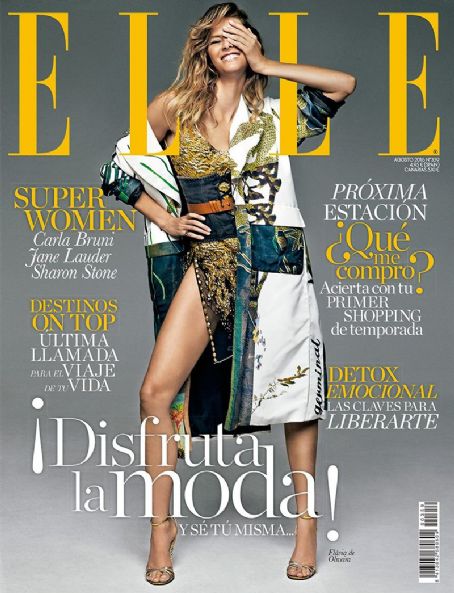 Flavia de Oliveira, Flávia Oliveira, Elle Magazine August 2016 Cover ...