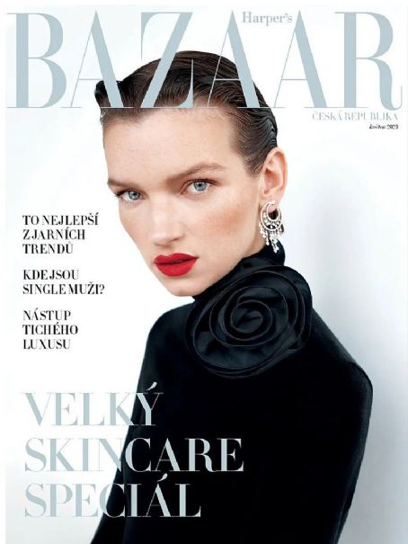 Eva Klimkova, Harper's Bazaar Magazine May 2023 Cover Photo - Czech ...