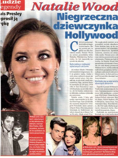 Natalie Wood - Zycie na goraco Magazine Pictorial [Poland] (19 July 2007)