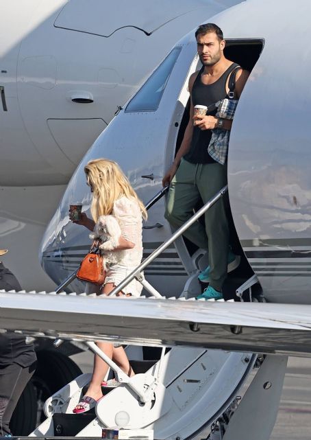 Britney Spears – arrives back in California after celebrating her 40th
