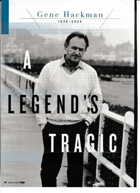 Gene Hackman - People Magazine Pictorial [United States] (17 March 2025)