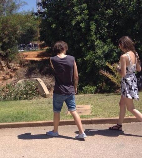 Louis Tomlinson and Eleanor Calder
