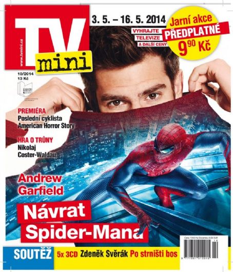 Andrew Garfield - TV Mini Magazine Cover [Czech Republic] (3 May 2014)