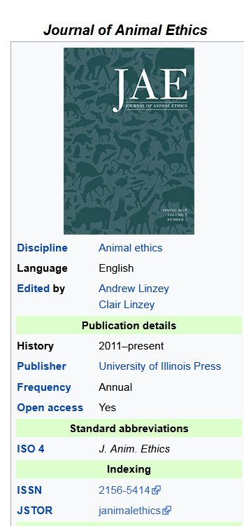 Animal ethics