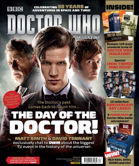 Matt Smith - Doctor Who Magazine Cover [United Kingdom] (14 November 2013)