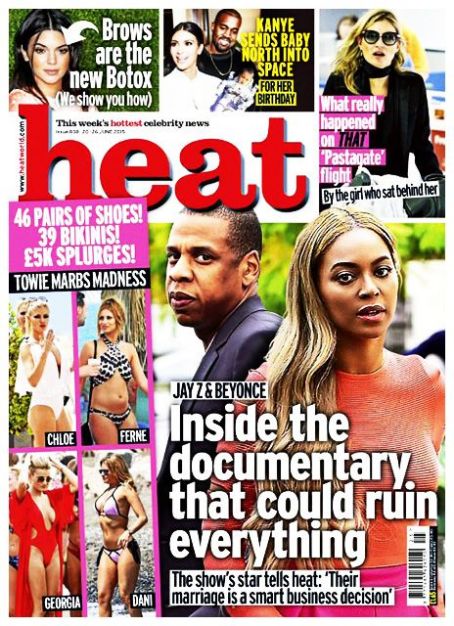 Jay-Z - Heat Magazine Cover [United Kingdom] (20 June 2015)