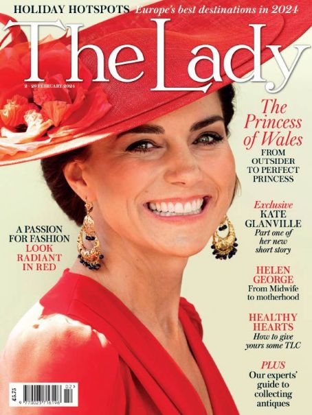 Catherine Princess of Wales, The Lady Magazine February 2024 Cover ...