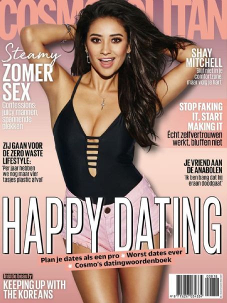 Shay Mitchell - Cosmopolitan Magazine Cover [Netherlands] (August 2018)