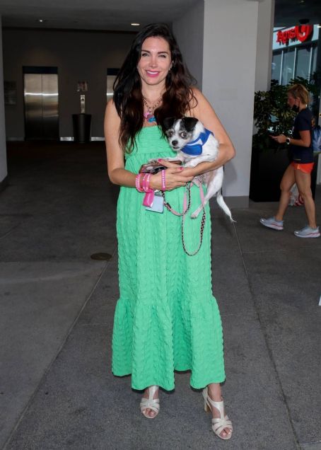 Elisa Jordana – Shopping with her dog at Target in Hollywood