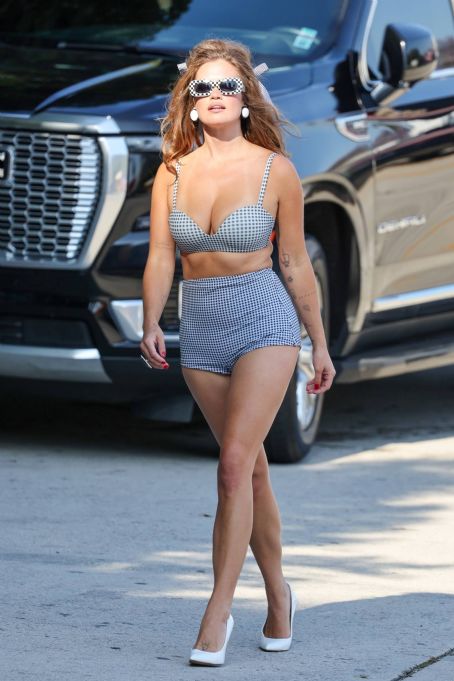 Stormi Bree – On the set of a photoshoot in Los Angeles