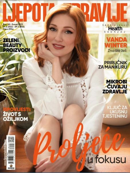 Vanda Winter - Ljepota I Zdravlje Magazine Cover [Croatia] (April 2022)