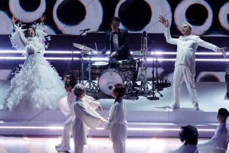 Stephanie Hsu and David Byrne - The 95th Annual Academy Awards (2023)