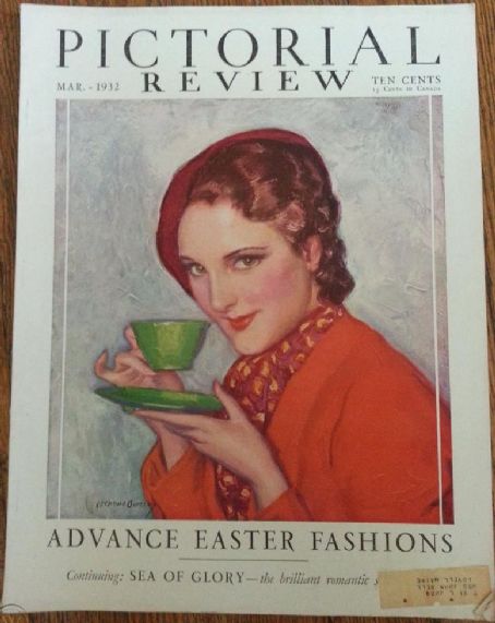 McClelland Barclay, Pictorial Review Magazine March 1932 Cover Photo ...