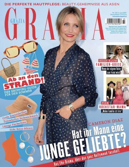 Cameron Diaz - Grazia Magazine Cover [Germany] (3 June 2021)