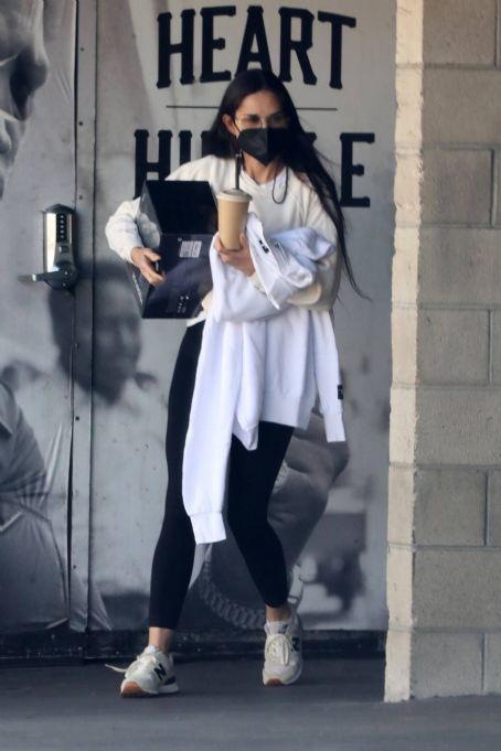 Demi Moore – Leaving the gym in Los Angeles