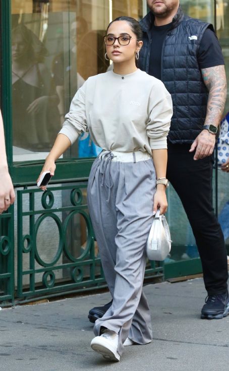 Becky G – Walking with a bodyguard in Manhattan’s SoHo neighborhood