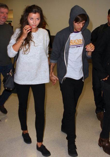 Louis Tomlinson and Eleanor Calder